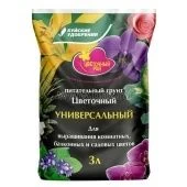 Грунт Цветочный рай Цветочный 3л 1/6/504 (БХЗ)