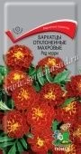 Бархатцы Ред черри отклоненные махровые  0,3г (ПОИСК)