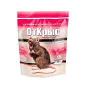 Приманка мумифицирующая ОтКрыс 15доз/морторат мб/150г 1/40шт ДЕЗ-ЭКСПЕРТ