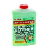 Доктор Робик Очиститель для септиков и дачного туалета 609 0,798л 1/12