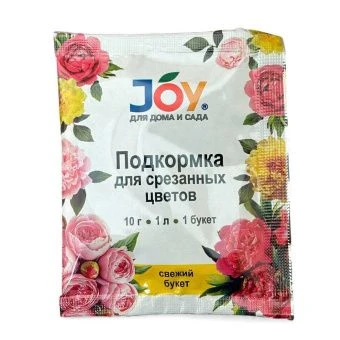 ЦБ-00028462_Джой подкормка для срезанных цветов Свежий Букет 10г (Страда)