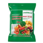 Удобрение Суперфосфат двойной Р46 СМУ 3кг 1/8/288 (ПАБ) Е