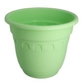 Колывань горшок с поддоном 1,8л d18 h14,5см С93 зеленый 1/28 Мартика