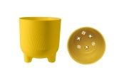 ФИТА горшок с вкладкой 1,45л d13 h14 медовый 1/15 (Ливингрин)