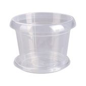 Горшок для орхидеи с поддоном 2л d19 h15 М1605 1/20 Альтернатива