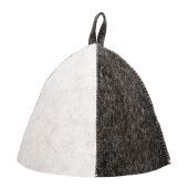 Шапка Комби войлок Hot Pot серая арт.41160 1/20 (Б/Ш) ЧЗ 