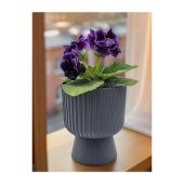 Бекер кашпо 2,8л d 17,5 h 19,5 антрацит 1/8 (ТехПласт)