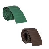 Бордюрная лента Урожайная сотка ВОЛНА 0,15*9м зеленый