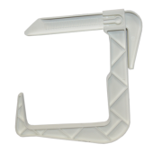 Крюк для балконника белый  L20-25 h19см (ФлораПласт)