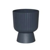 Бекер кашпо 2,8л d 17,5 h 19,5 антрацит 1/8 (ТехПласт)