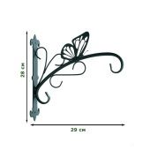 Крюк Кронштейн 201-032Gr Бабочка 1/5 (ФИК)