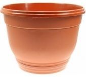 Цегла кашпо с поддоном d15 терра 1л (ФлораПласт)
