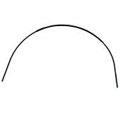 Дуга парниковая черная длина 4м d20мм (К-А)