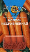 Морковь ГРАНУЛЫ Несравненная 300шт серия Грядка Лентяя (Агрико)