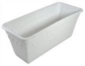 Колывань ящик для растений с поддоном 6,5л длина 40см высота 17,5см ширина16,8см С183 мрамор1/10