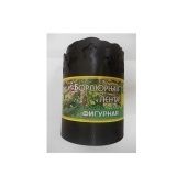 Бордюрная лента фигурная черная 0,15x9м 1/12