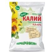 Удобрение Калий гранулированный бесхлорный 1кг 1/20/960 (ПАБ) Е