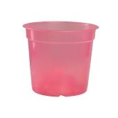 Орхидея горшок без поддона 1,5л d15 h12,5 малиновый 1/68 (ТехПласт)
