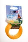 Леска для триммера 2мм x 15м звезда ТРИМИТ 1/80
