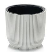 Линеа кашпо 2,3л d170 h147 светло-серый 1/24 (ФлораПласт)
