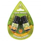 Набор эфирных масел Эвкалипт и лимон 2х10мл арт.32371 1/20 (Б/Ш)