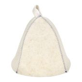 Шапка Цветной зигзаг войлок Hot Pot арт.41162 1/20 (Б/Ш) ЧЗ