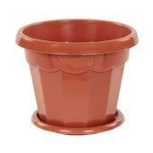 Гармония горшок с поддоном 4л d23 h18 терракот М1576 1/20 Альтернатива