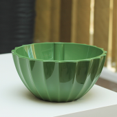 Ракушка кашпо 2,4л d22 h10,5см малахит (ФлораПласт)