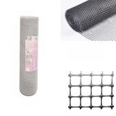 Сетка садовая решетка ячейка 20x20 1x20м ЗР 15/1/20 серый