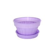 Виолетт Классик кашпо с поддоном 0,5л d12 h8 сиреневый (Ангора) 1/100