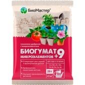 Удобрение Биогумат+9 микроэлементов 20г 1/100 (Б/М) 