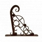 Крюк настенный терракот (Ф) 1/5