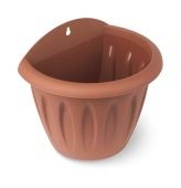 Фелиция кашпо настенное 2л d20см h14,6см С121 терракот 1/30 Мартика