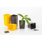 Стаканчик для рассады 250 мл с выдвижным донышком 1/10/100 (Радиан)