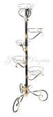 Подставка Вышка-5  на 5 цветов черная с золотом (ФД)