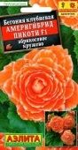 Бегония Америгибрид Пикоти абрикосовое кружево (Аэлита)