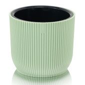 Линеа кашпо 2,3л d170 h147 ментоловый 1/24 (ФлораПласт)