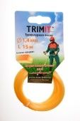 Леска для триммера 1,4мм x 15м КВАДРАТ Тримит 1/100