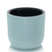 Линеа кашпо 2,3л d170 h147 серо-голубой 1/24 (ФлораПласт)