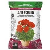 Грунт "Для Герани" 2,5л 1/5/665 (ПАБ) Е