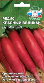 00037129_Редис Красный Великан длинный (СеДек)