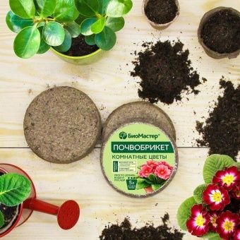 00041827_Почвобрикет Комнатные цветы 2,5л круглый 