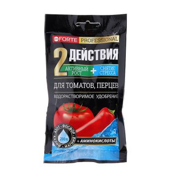 ЦБ-00005216_БФ Удобрение с аминокислотами Для томатов,перцев, пакет 100г (Русинхим)