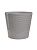 Верона горшок без поддона 2,7л d17 h16 серый муссон 1/20 (ТехПласт)