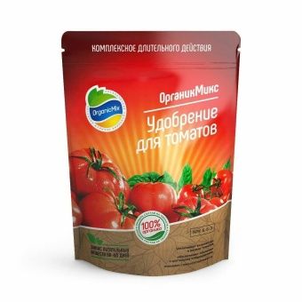 Удобрение ОрганикМикс для томатов 200г 1/12/36 (Э/Ф)
