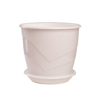 00028119_Венеция горшок с поддоном 3,1л d19 h17 бе