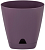 Амстердам горшок c прикорневым поливом 1,35л d14 h13 Морозная слива (ФлораПласт)