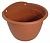 Колывань кашпо настенное 0,95л d16см h15,5см С111 терракот1/26 Мартика