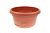 Миска кашпо 5л d30 терракот с поддоном (ФлораПласт)