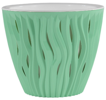 00034349_Вдохновение кашпо 2,25л d17 h17 мята (Фло